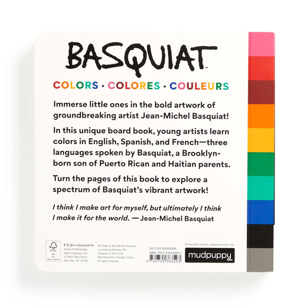 Basquiat Colors Board Book - Phoenix Art Museum