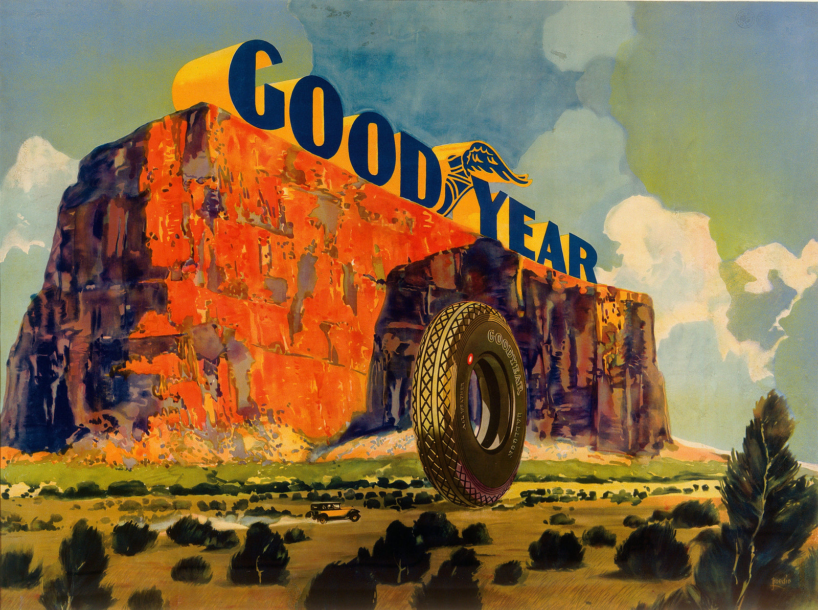 Modern Treads: The Discount Tire Poster Collection