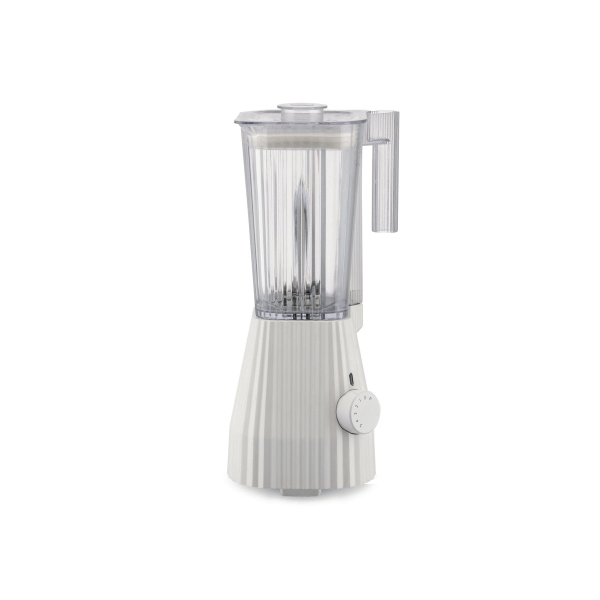 Plisse Blender in White