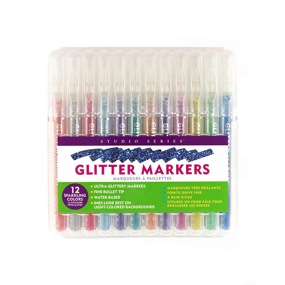 Glitter Marker Set of 12