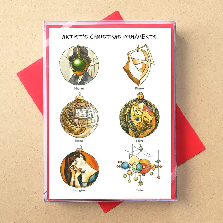 Artist's Ornaments Boxed Holiday Cards