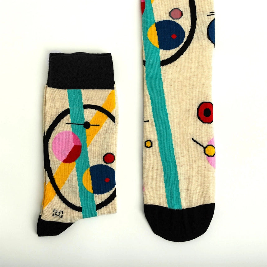 Circles in A Circle Socks