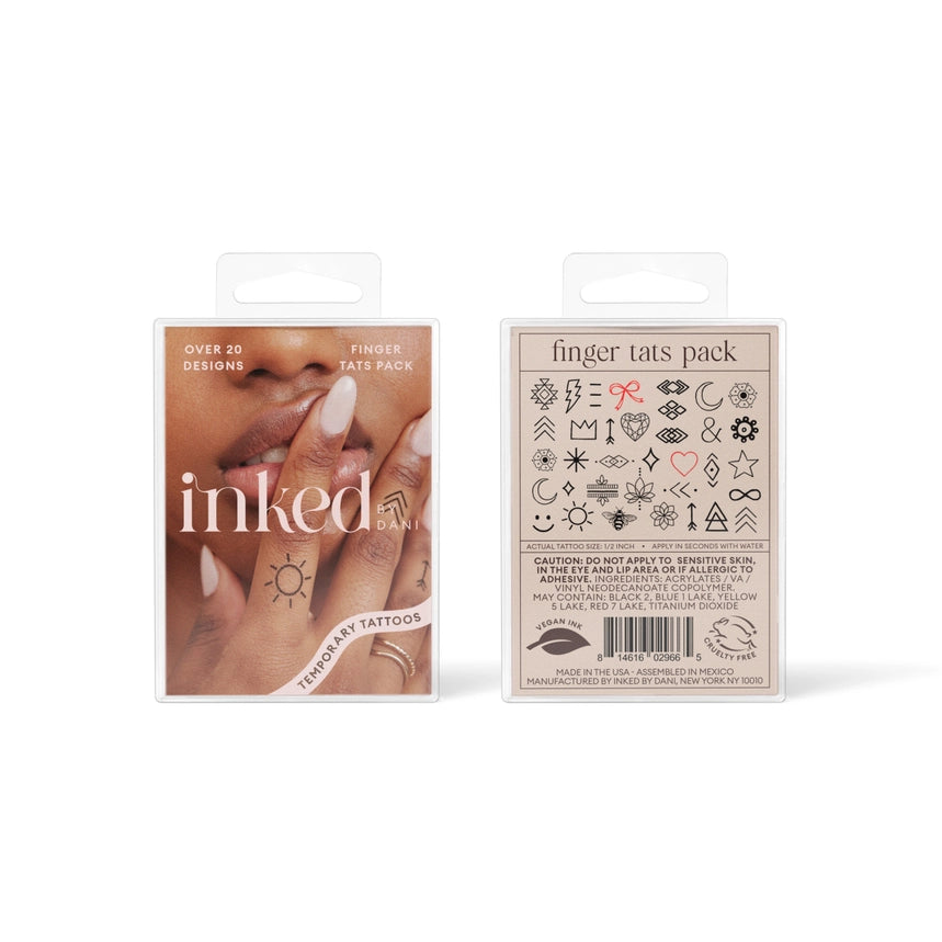 INKED by Dani Temporary Tattoos