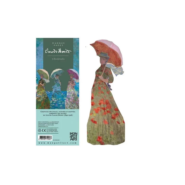 Monet Accordion Bookmarks