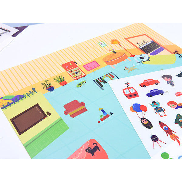 Kit d'autocollants de transfert