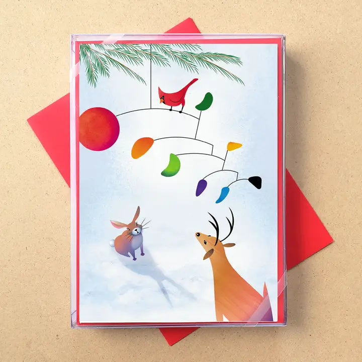 Baby It's Calder Outside Boxed Holiday Cards