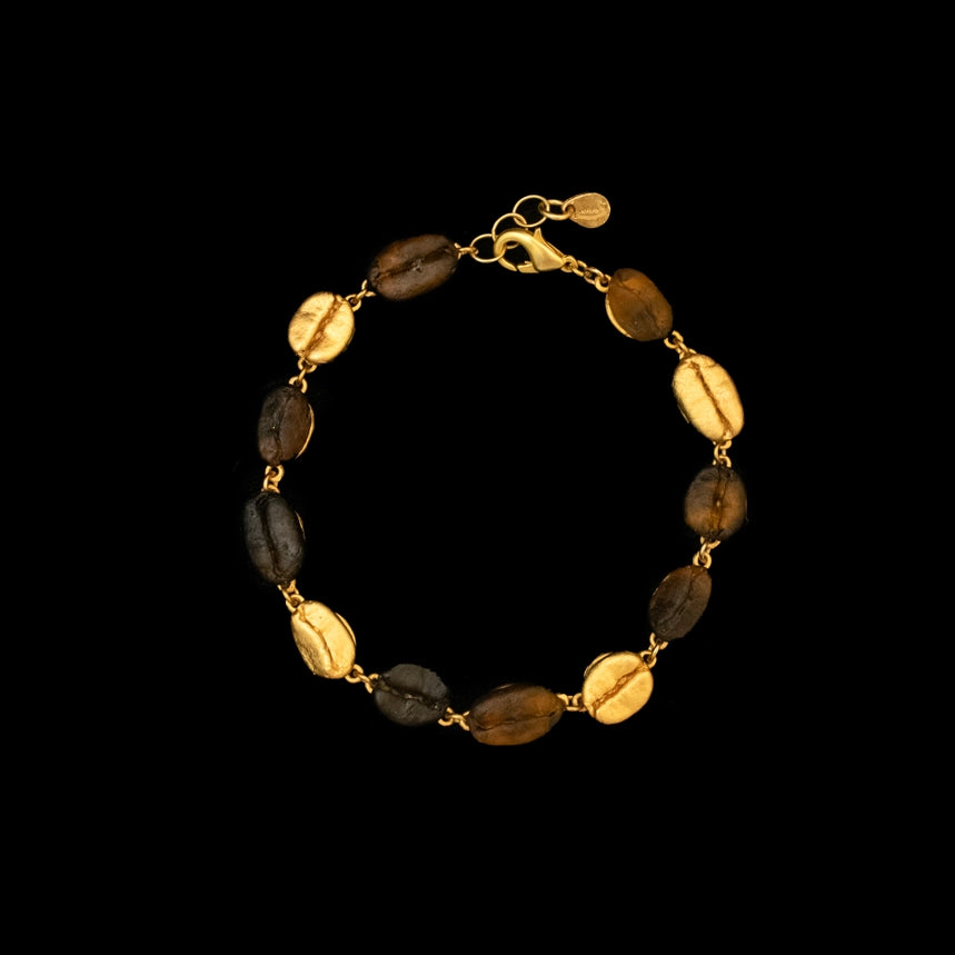 Michael Michaud Roasted Coffee Bean Bracelet