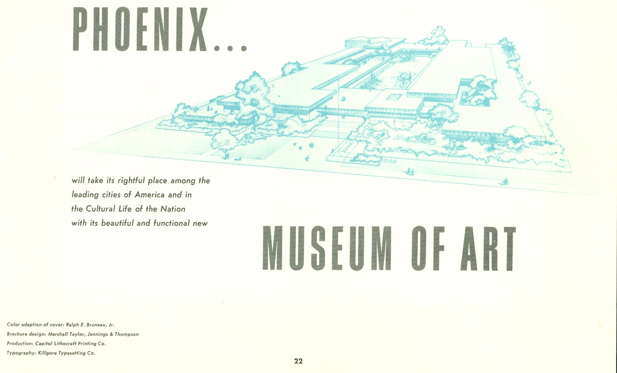 Postcard PAM 1950's Brochure