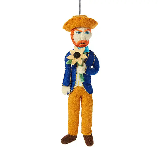 Folk Art Artist Ornaments