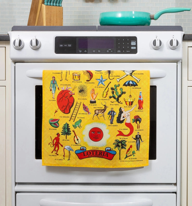 Loteria Tea Towel