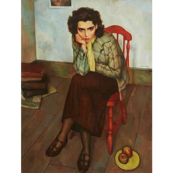 Postcard Davis The Rebel (Elizabeth Ruskin) 4X6