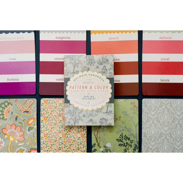 Slanting Pattern Flash Cards Pattern and Color Learning Flash Cards - Phoenix Art Museum