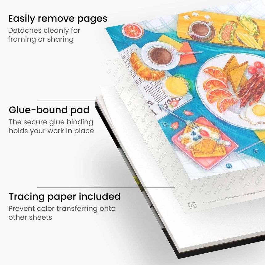 Arteza® Marker Paper Pad 2-Pack, 9" X 12"