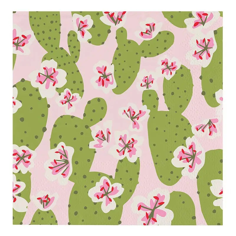 Cactus Beverage Napkins