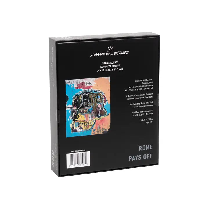 Jean-Michel Basquiat “Skull” Puzzle
