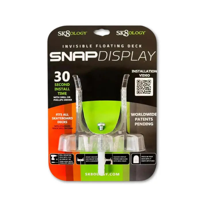 Snapdisplay Skateboard Wall Mount Upgrade