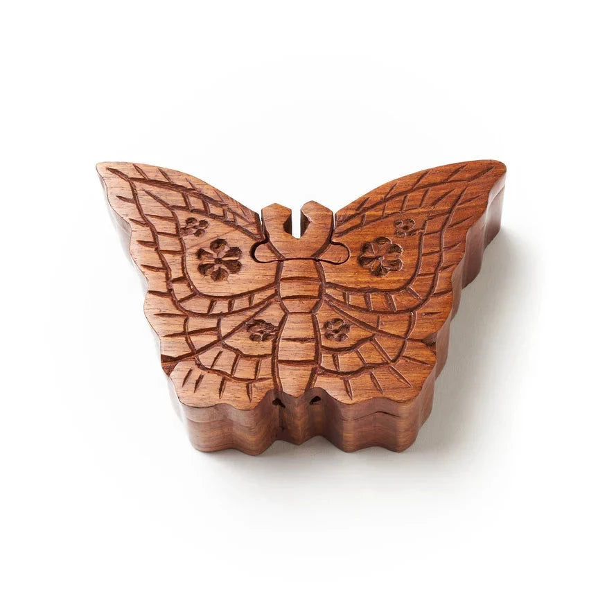 Butterfly Puzzle Box