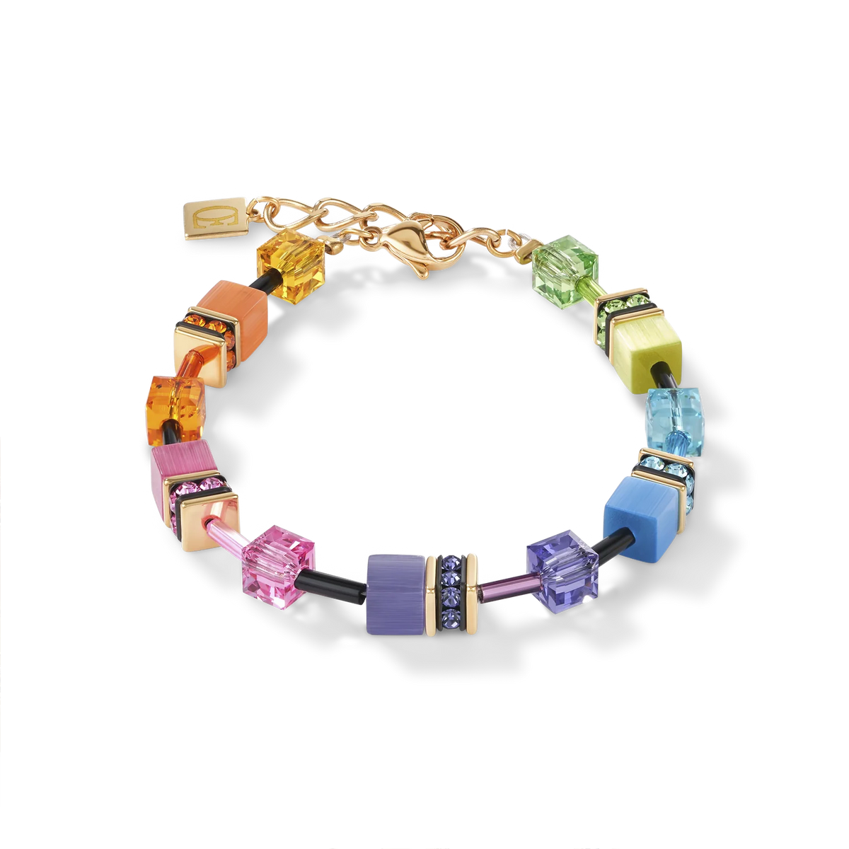 Coeur De Lion GeoCUBE® Classic Polaris + Rhinestone Bracelet