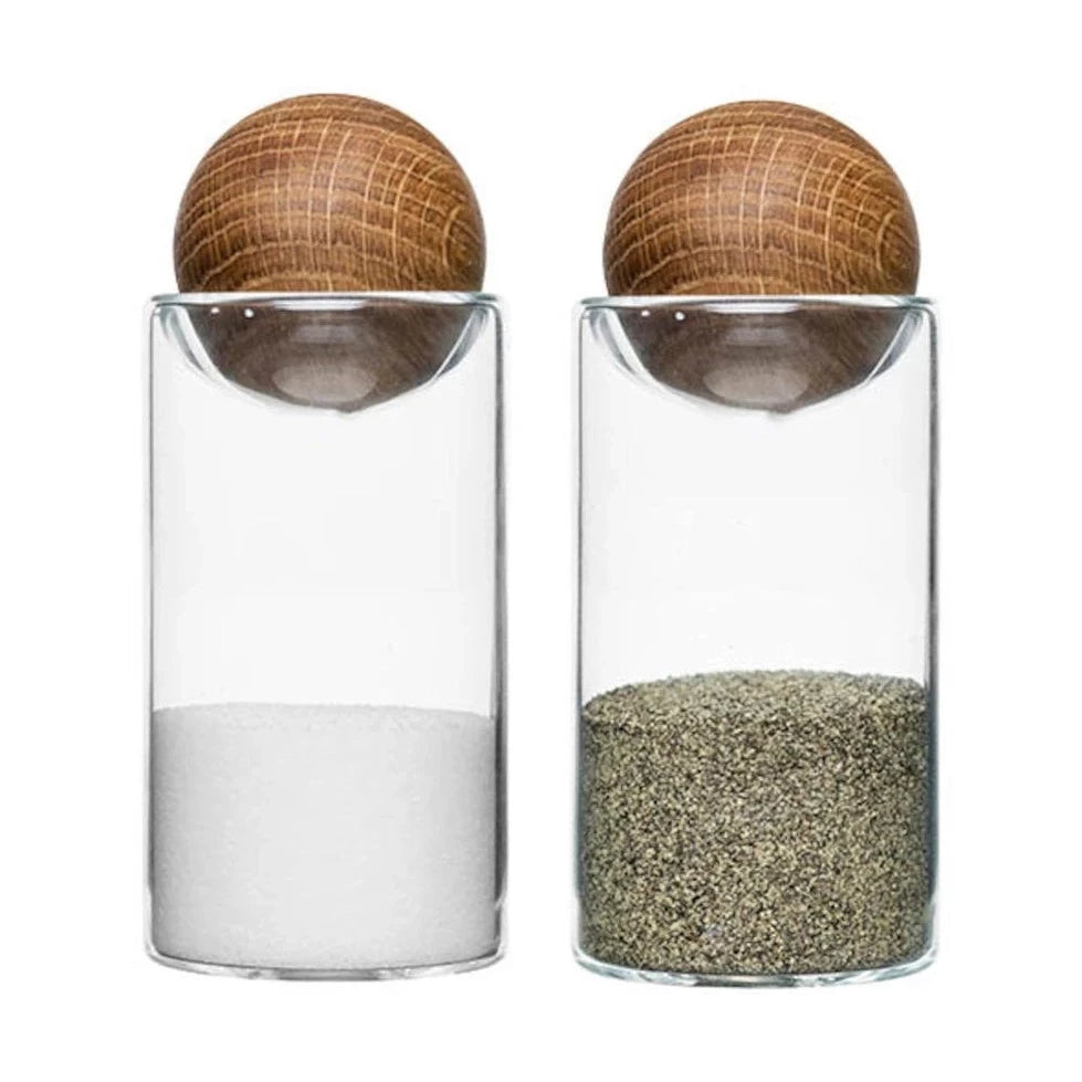 Nature Salt + Pepper Shakers