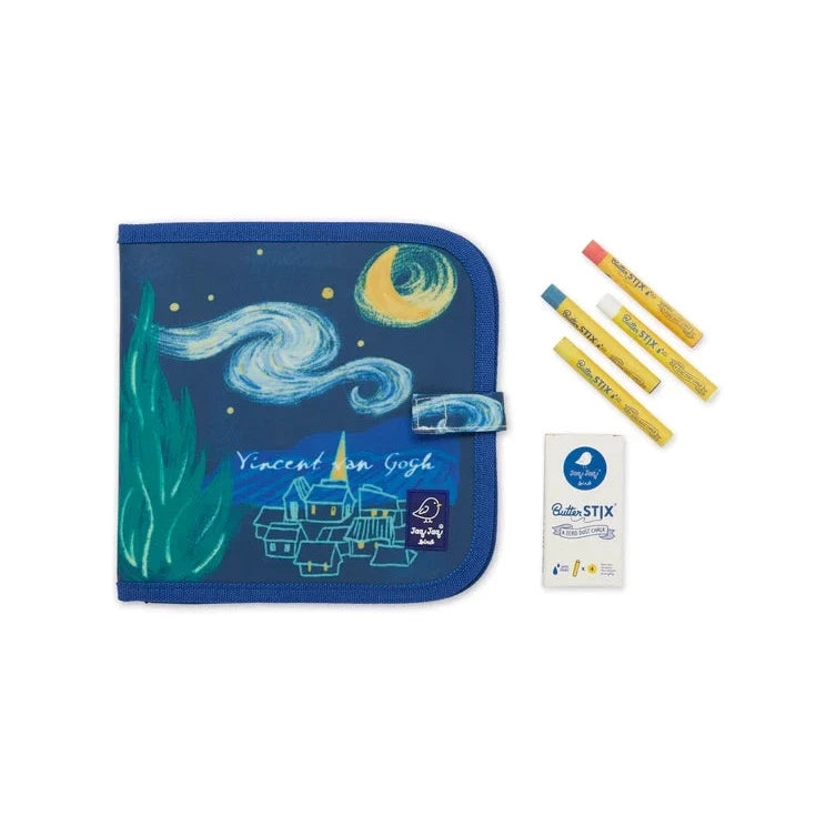 Van Gogh Color &amp; Go Erasable Book