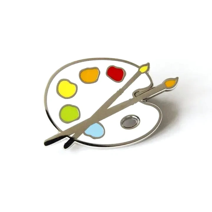 Paint Palette Enamel Pin