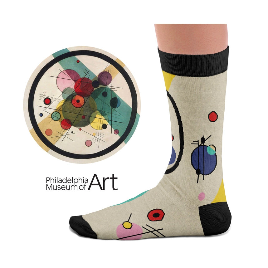 Circles in A Circle Socks