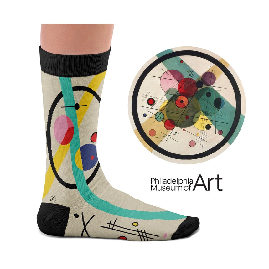 Circles in A Circle Socks