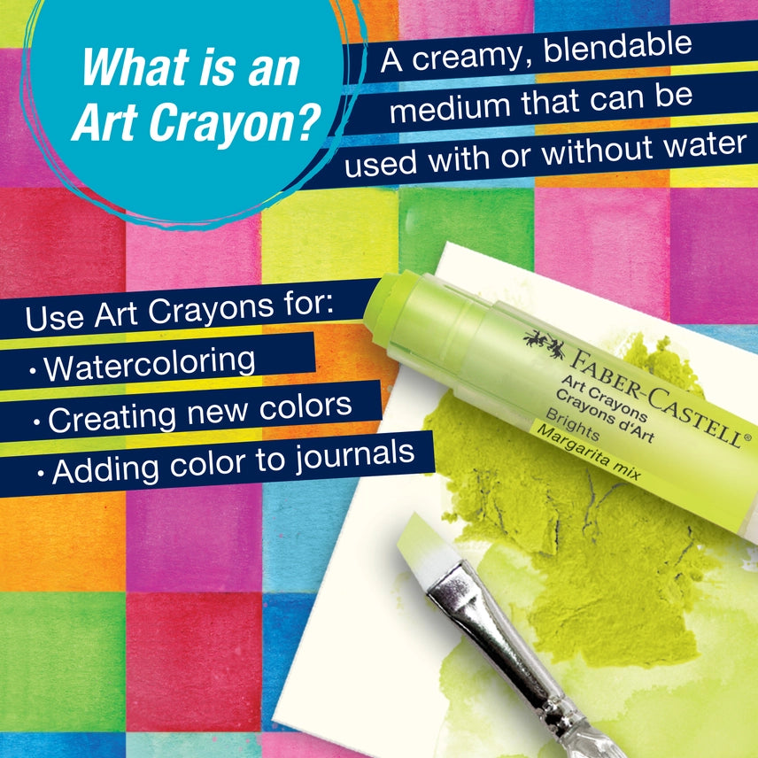 Art Crayons Brights