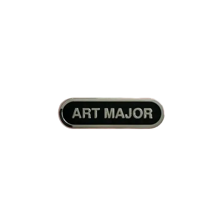 Art Major Enamel Pin