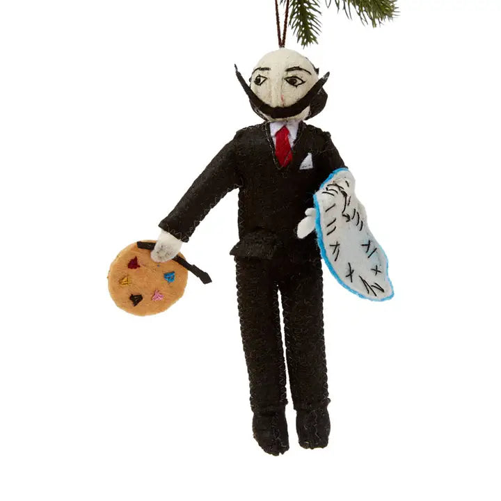 Folk Art Artist Ornaments