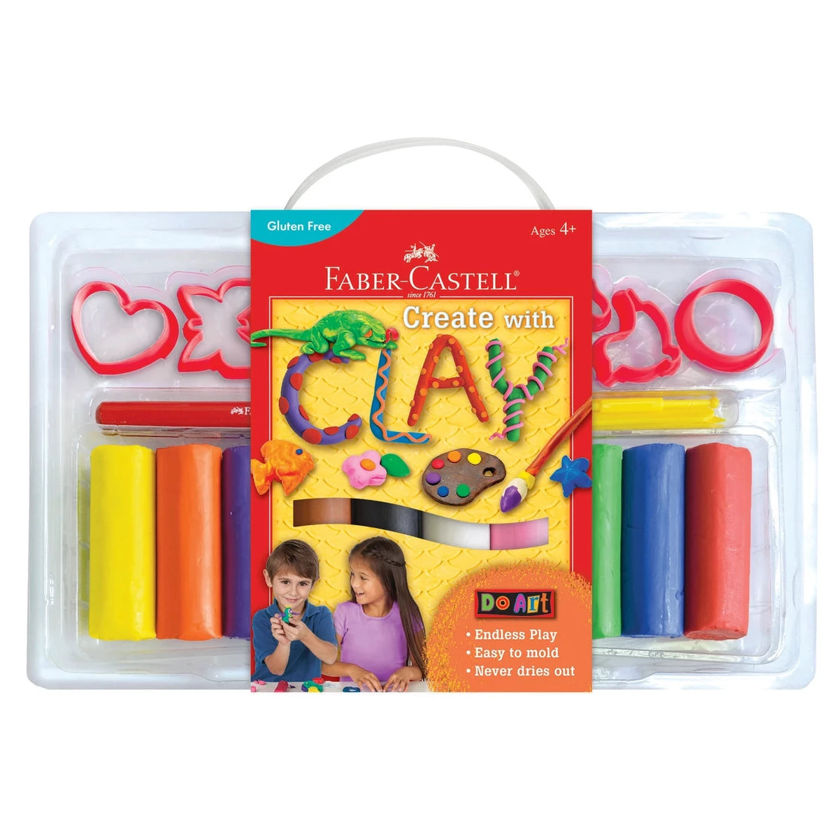 Faber Castell Create with Clay Colorful Modeling Set