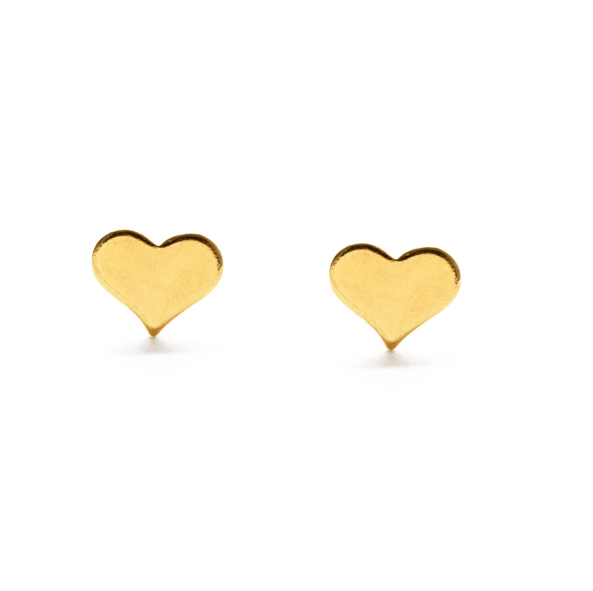 Heart Stud Earrings