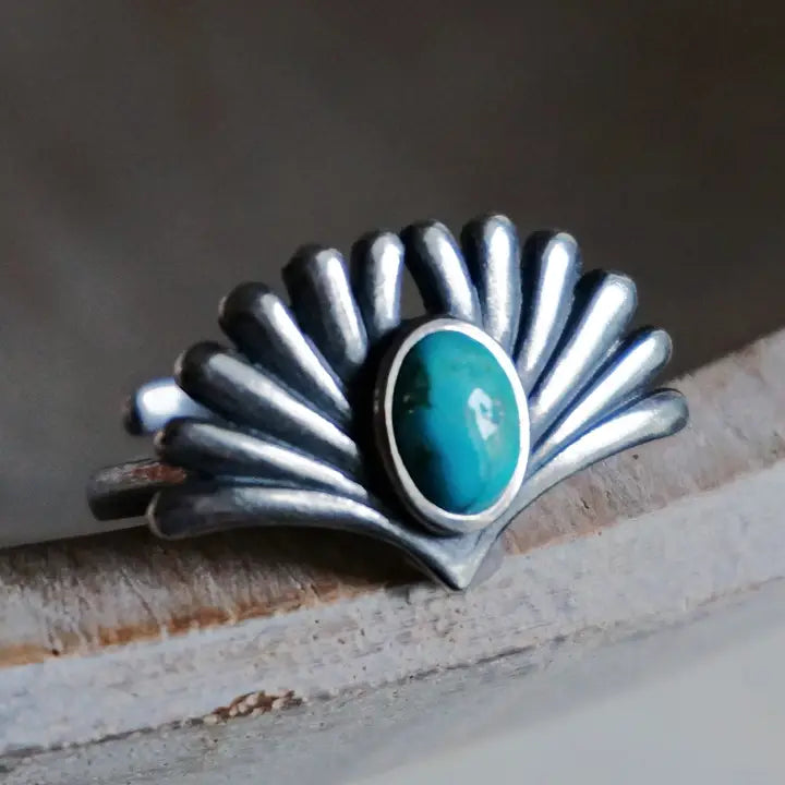 Prayer Turquoise Ring