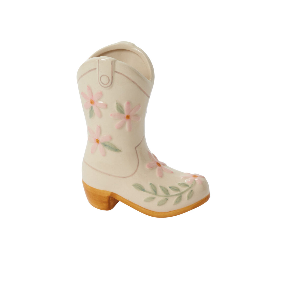 Cowgirl Boot Vase