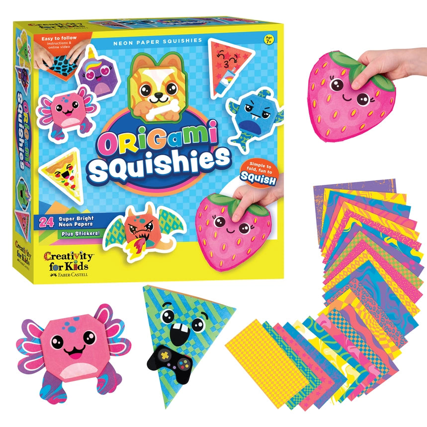 Origami Squishies - Stuffed Origami Paper Craft Kit