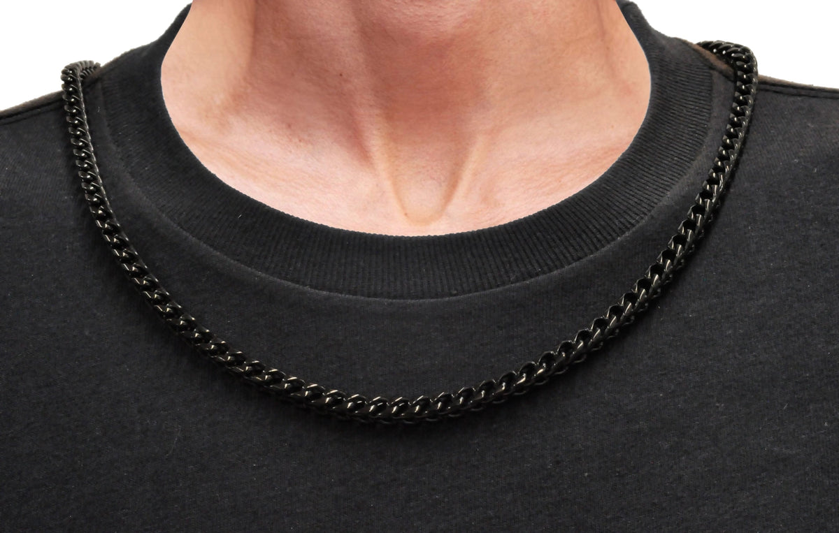Stainless Steel Franco Link Chain Necklace