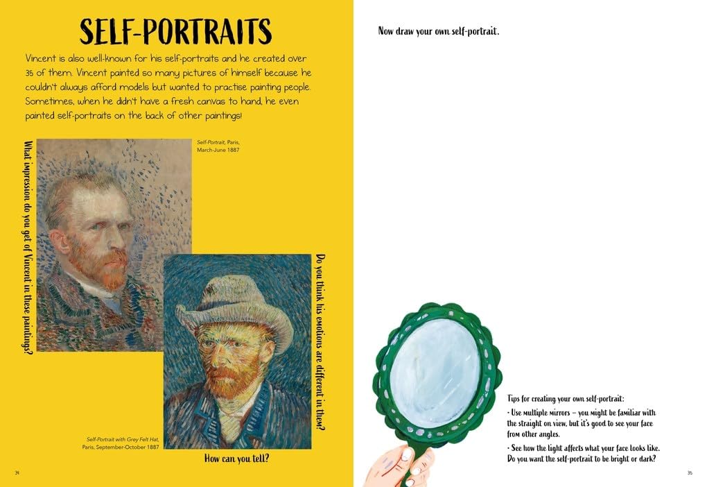 Make Art with Van Gogh: A Creative Activity Book