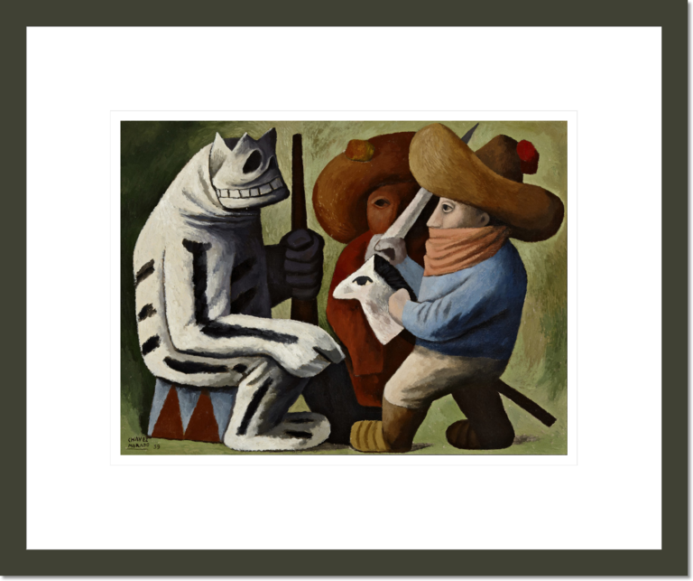 Jose Chavez Morado &quot;Carnival in Huejotzingo (Carnaval en Huejotzingo)&quot; Made-to-Order  Print