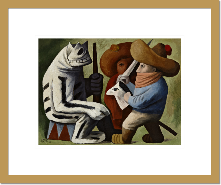 Jose Chavez Morado &quot;Carnival in Huejotzingo (Carnaval en Huejotzingo)&quot; Made-to-Order  Print