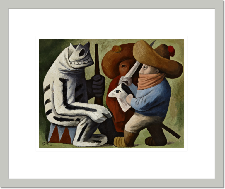 Jose Chavez Morado &quot;Carnival in Huejotzingo (Carnaval en Huejotzingo)&quot; Made-to-Order  Print