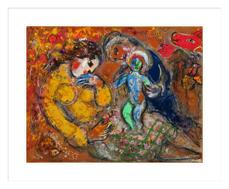 Marc Chagall "Holy Family" Made-to-Order Print (Copy)