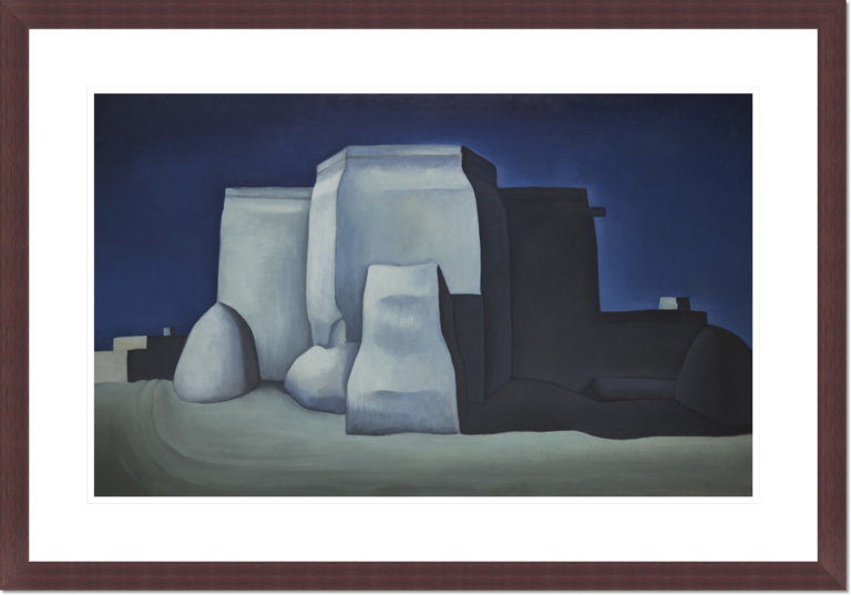 Emil Bisttram &quot;Ranchos de Taos Church&quot; Made-to-Order Print