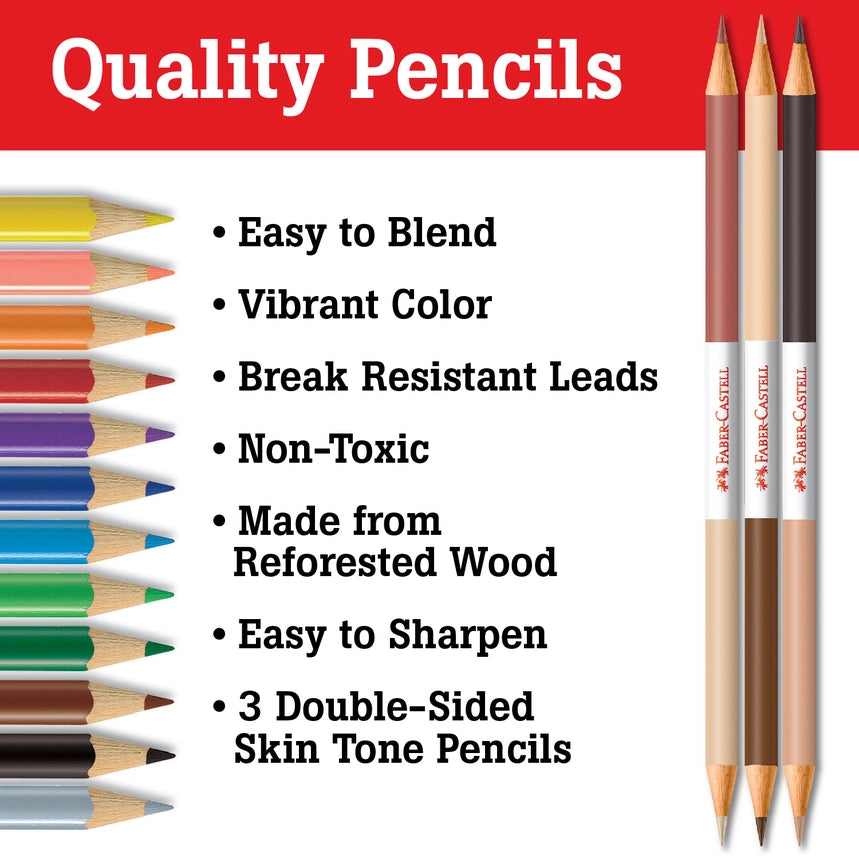 World Colors How To Draw Faces Art Set
