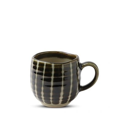 Oribe Green Striped Mug