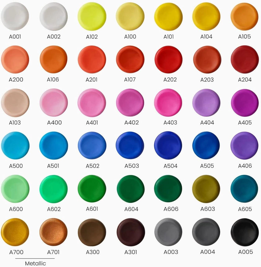 Arteza® Oven Bake Clay, Tools, & Accessories Set, 42 Colors