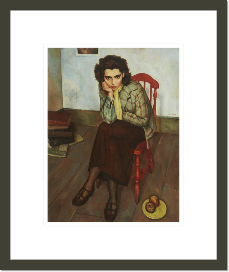 Lew Davis &quot;The Rebel (Elizabeth Ruskin)&quot; Made-to-Order  Print