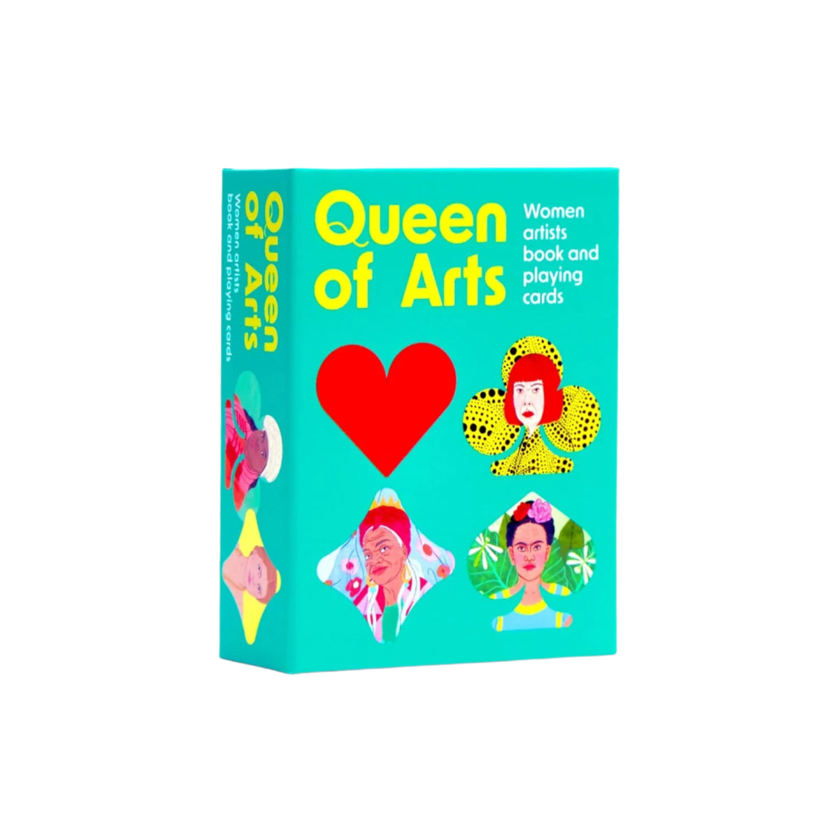 Queen of Arts: Women Artists Book and Playing Cards