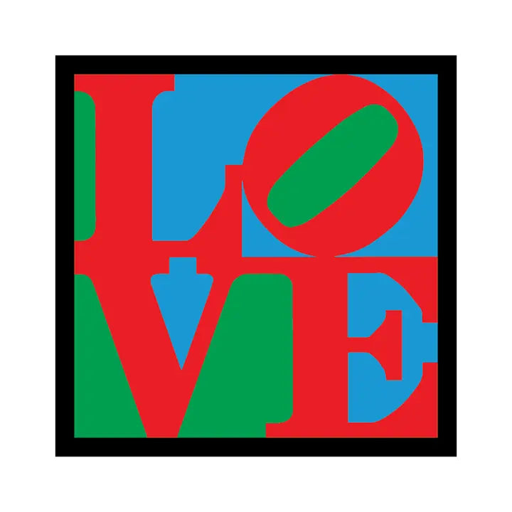 Apply Stickers Robert Indiana Love
