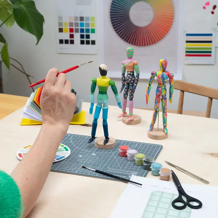 Paint + Pose Artist's Mannequin