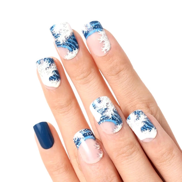 Hokusai Great Wave Press On Nails